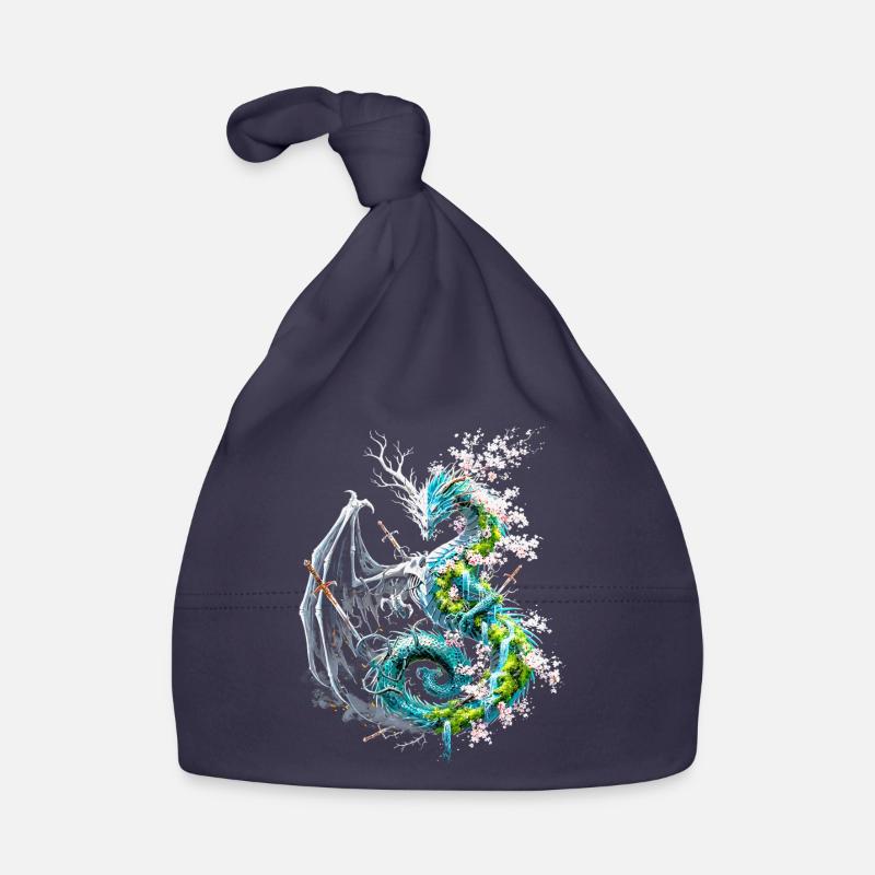 Drache des Lebens und Todes Baby Bio-Mütze