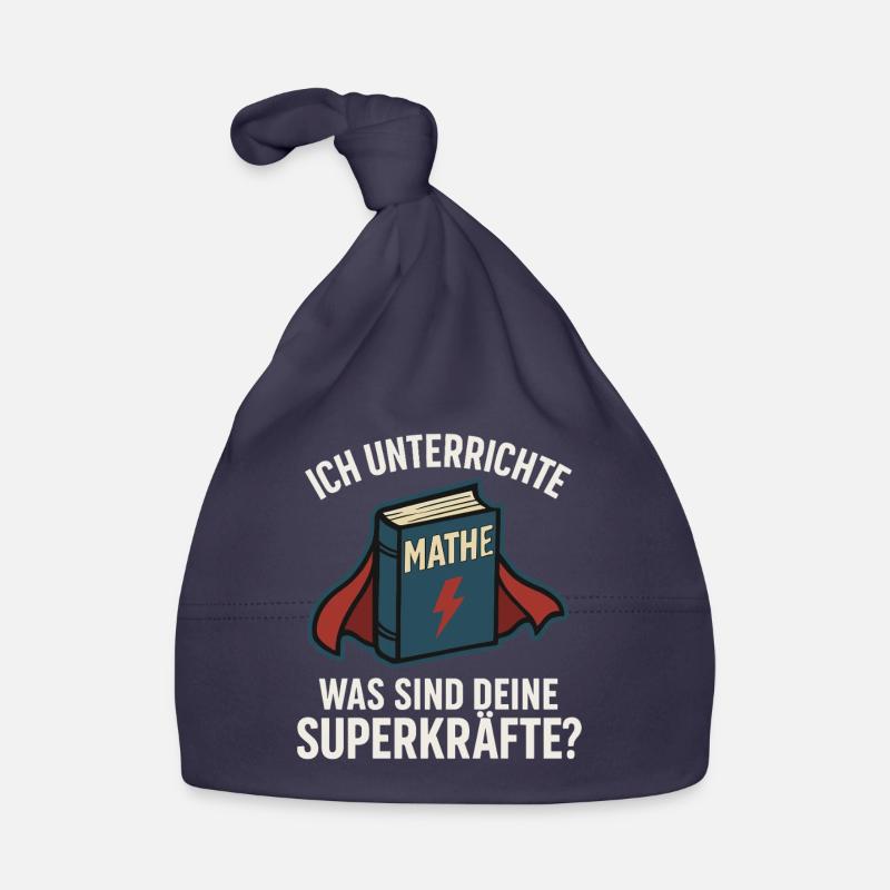 Math Superpowers in the Classroom Teacher School Organic Baby Cap