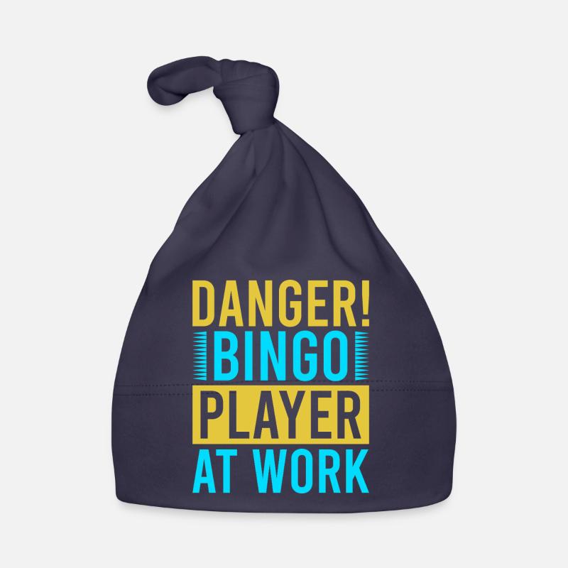 Bingo Game Danger Bingo Player At Work Bingo Baby Bio-Mütze