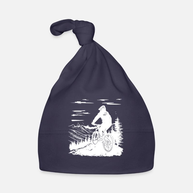 Mountain biking Organic Baby Cap