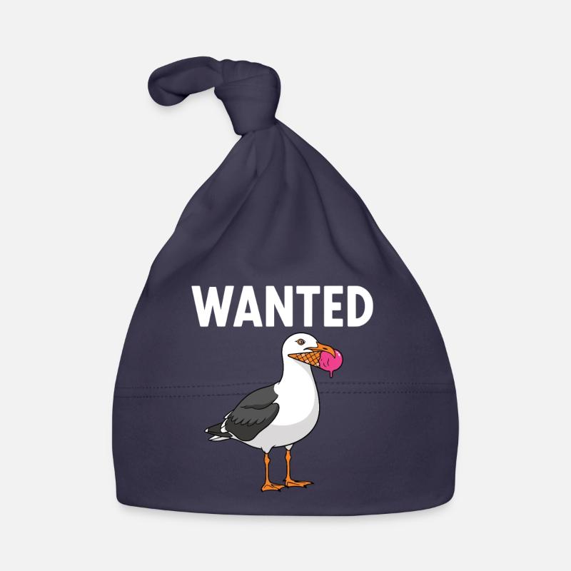 Gesucht Möwe Eiscreme Abenteuer Baby Bio-Mütze