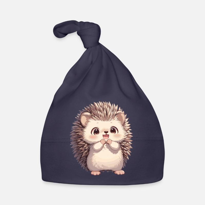 Igel Baby Bio-Mütze