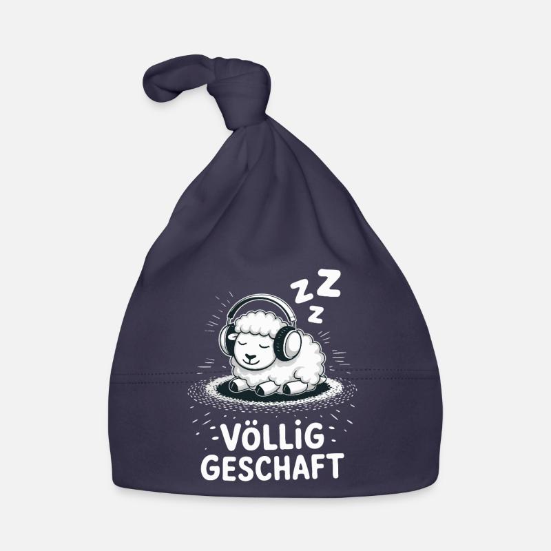 Conception de mouton entièrement réalisée Bonnet bio Bébé