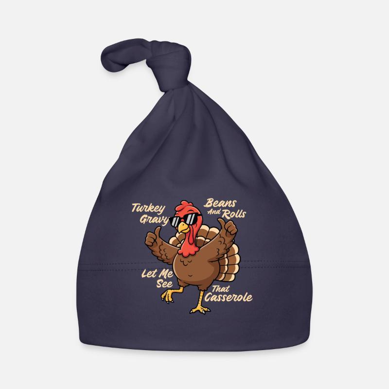 Let Me See That Casserole Fall Humor Organic Baby Cap