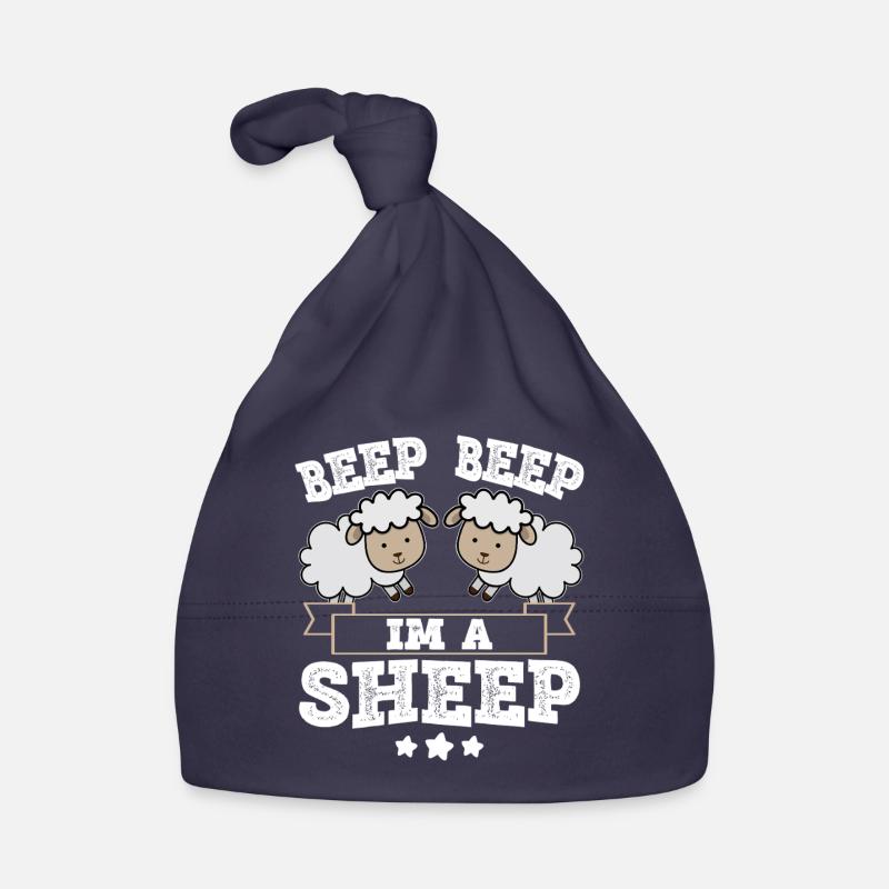 Beep Beep Im A Sheep Baby Bio-Mütze