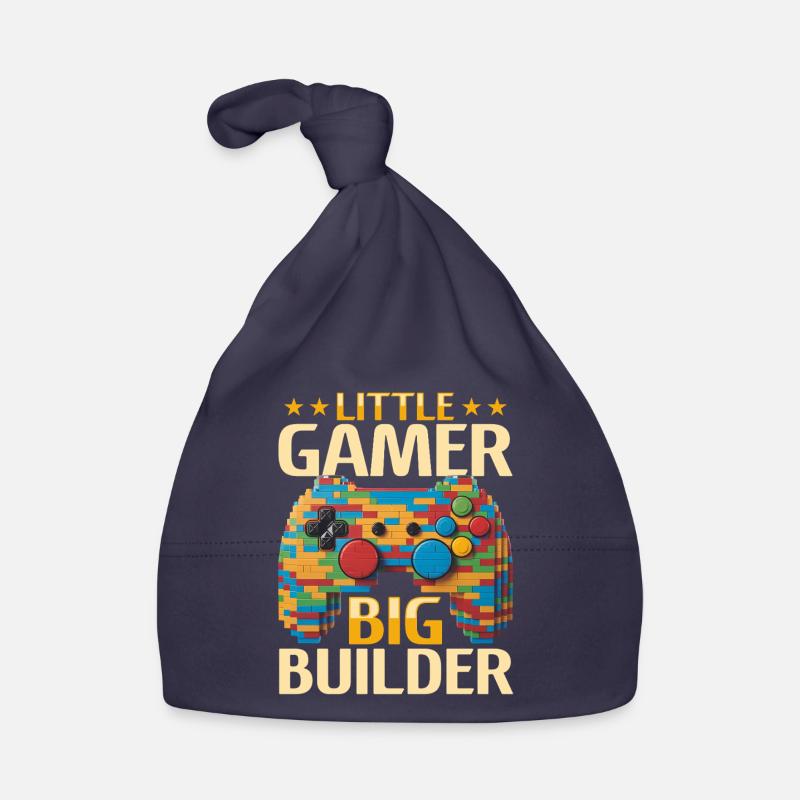 Building Blocks Gamer Gaming Brick Builder Baby Bio-Mütze