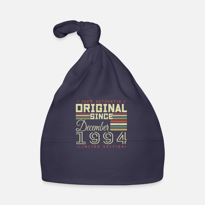 Anniversaire 31 ans | Originale Décembre 1994 Bonnet bio Bébé