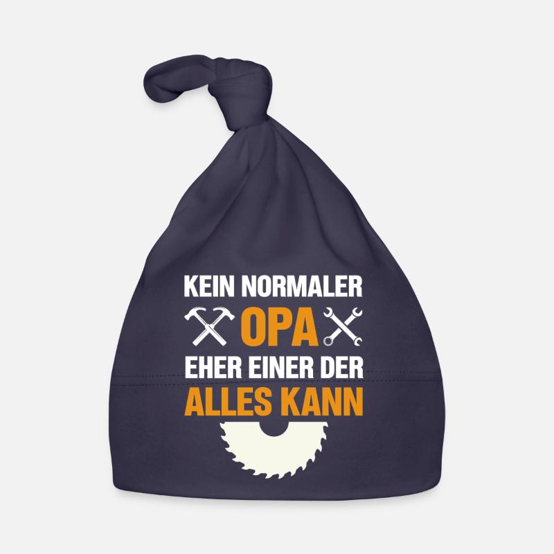 Not a normal grandpa, rather one who can do everything, funny Organic Baby Cap