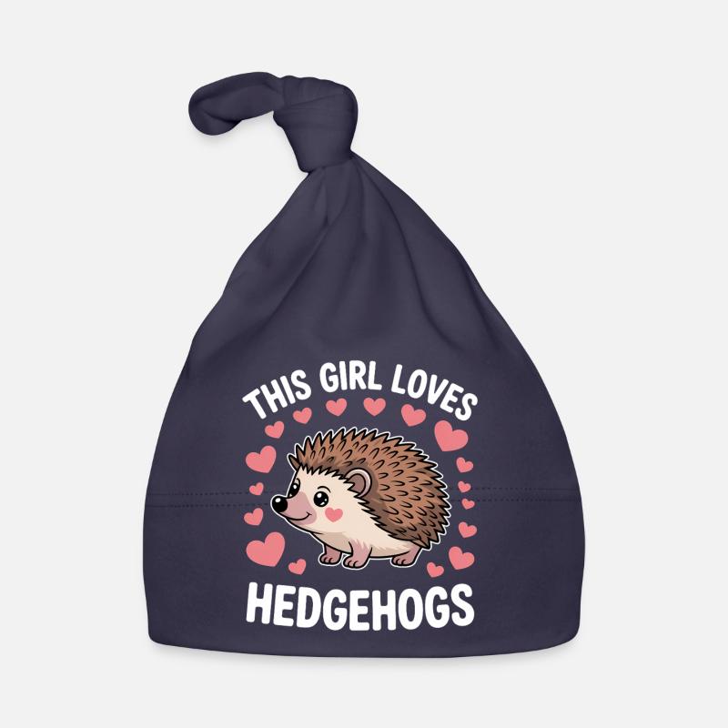 Igel Spruch Mädchen Lustiges Igel Geschenk Baby Bio-Mütze