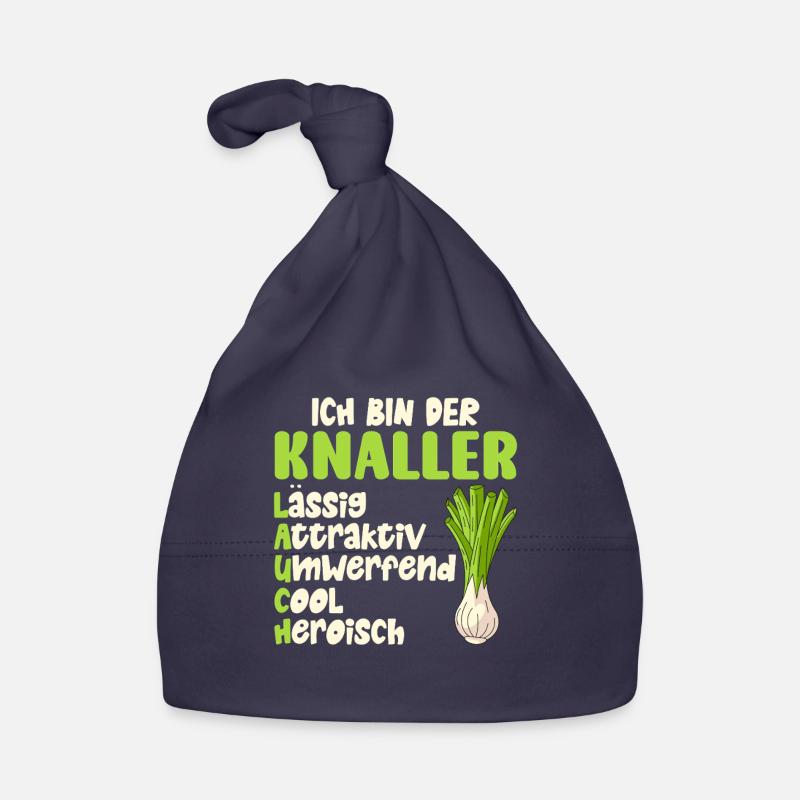 Weightlifter BIN EIN LAUCH LÄSSIG COOL Funny Organic Baby Cap