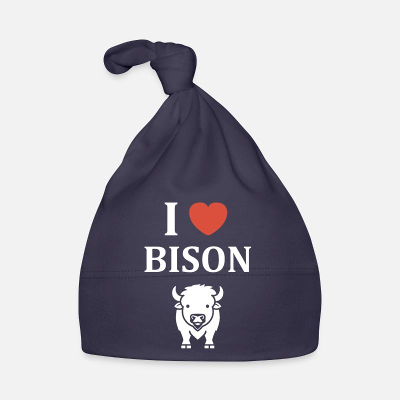 Bison Baby Bio-Mütze
