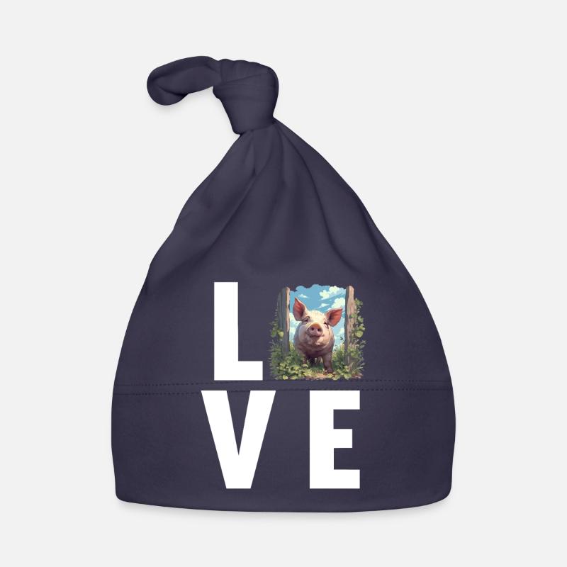 Cochon Cochon Bonnet bio Bébé