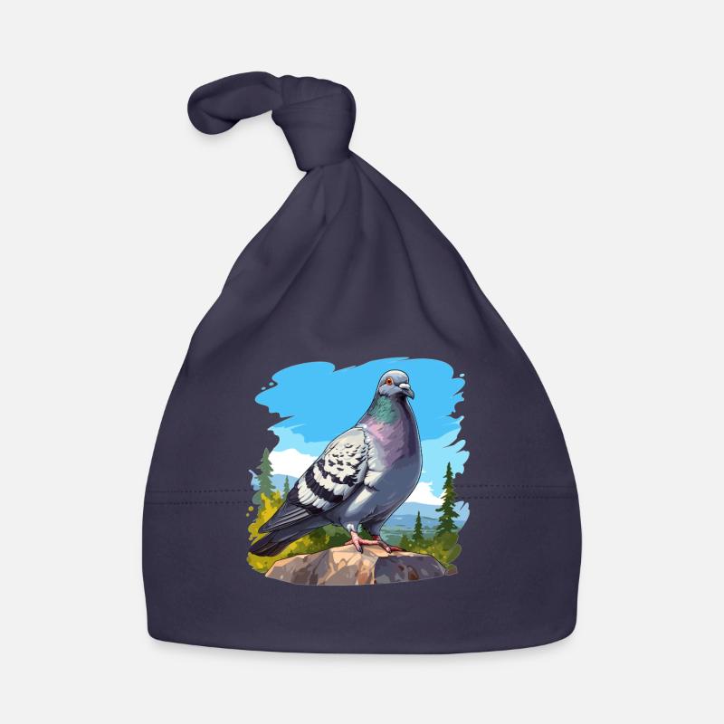 Tauben Taube Baby Bio-Mütze