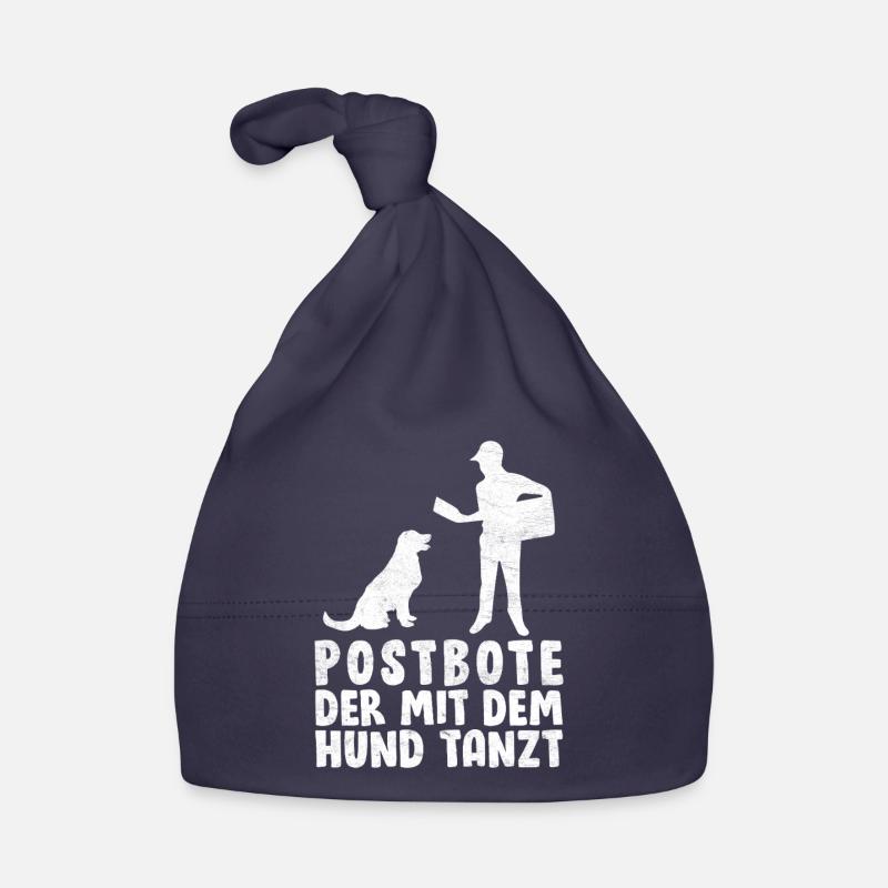 Postman POSTMAN DANCING WITH THE DOG FUNNY Organic Baby Cap