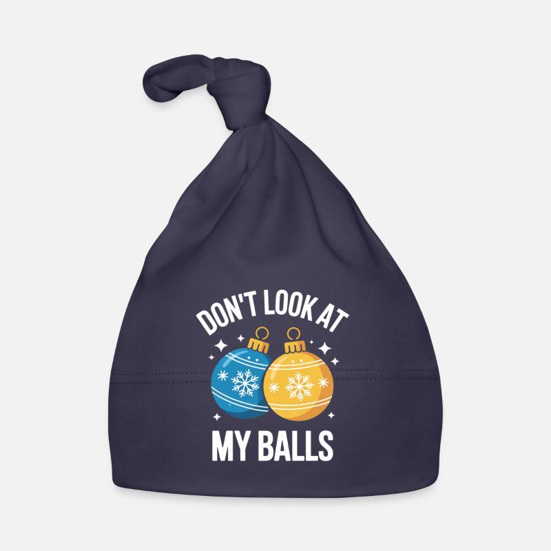 Ne regarde pas mes couilles, moches Weihnachten de Noël Bonnet bio Bébé