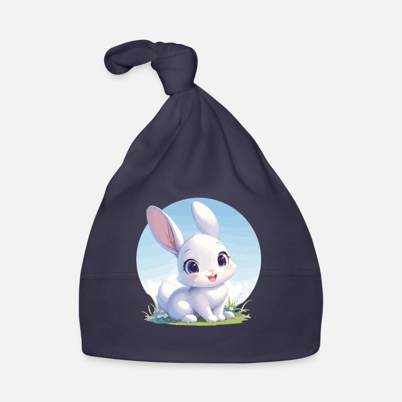 Hasen Hase Baby Bio-Mütze