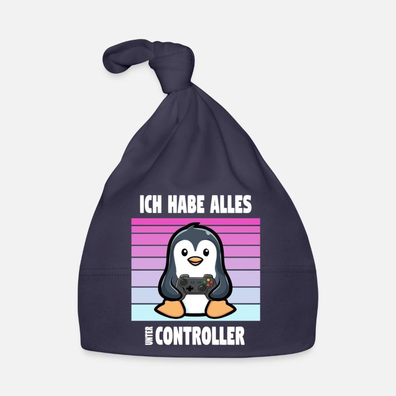 controller pinguin gaming Baby Bio-Mütze