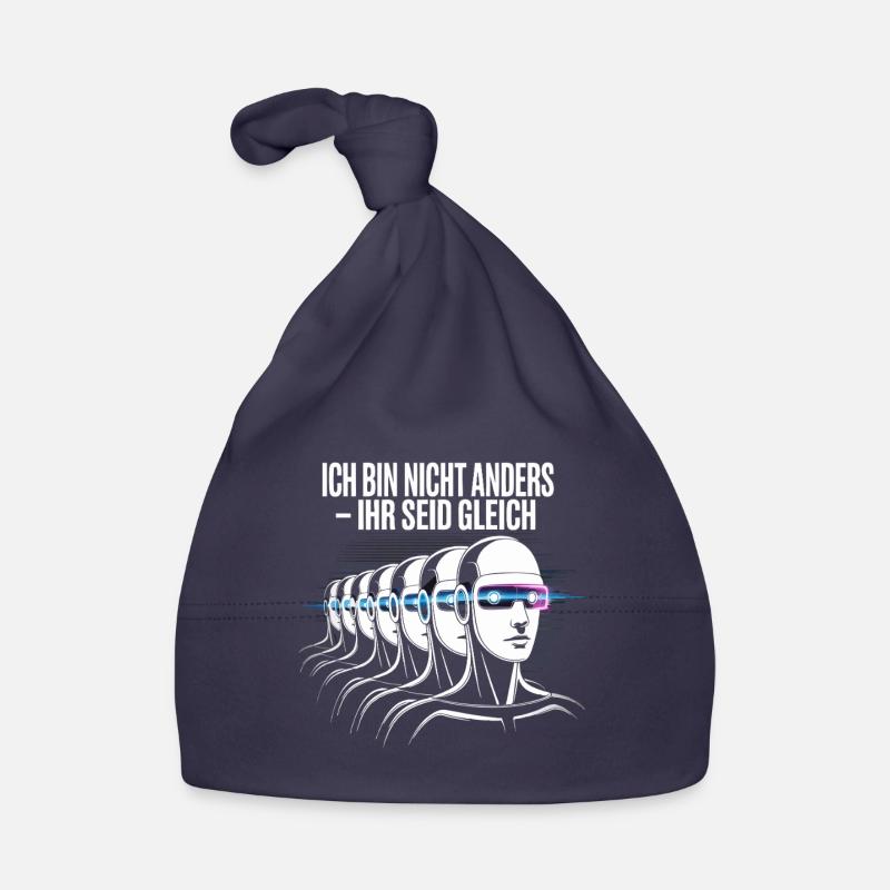 Ich bin nicht anders – ihr seid gleich Baby Bio-Mütze