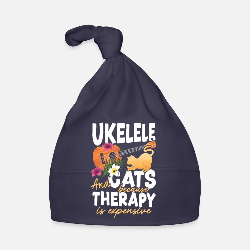 Hawaiian Ukulele Uke Cat Ukulele Baby Bio-Mütze