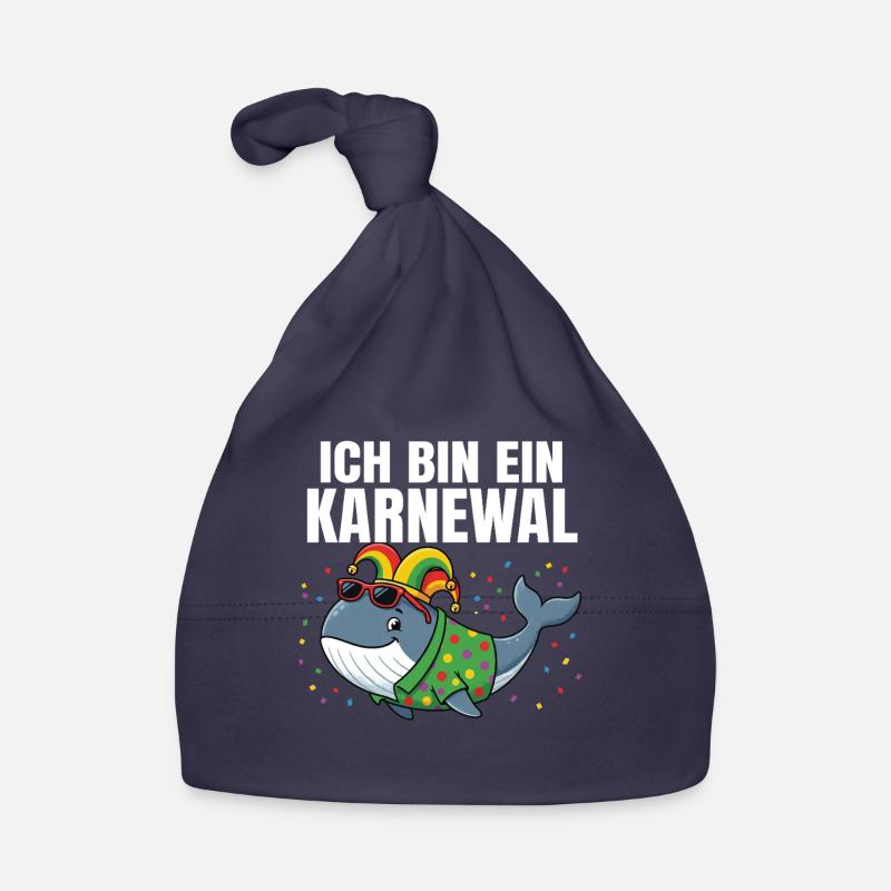 ICH BIN EIN KARNEWAL – Witziges Wortspiel Baby Bio-Mütze