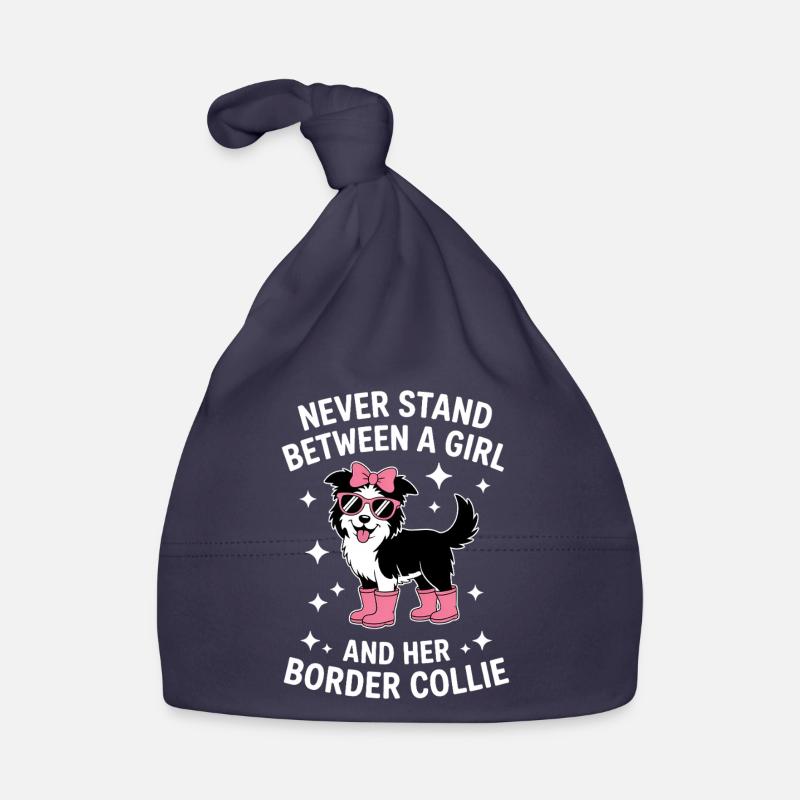 Border Collie Sprüche Witz Border Collie Geschenk Baby Bio-Mütze