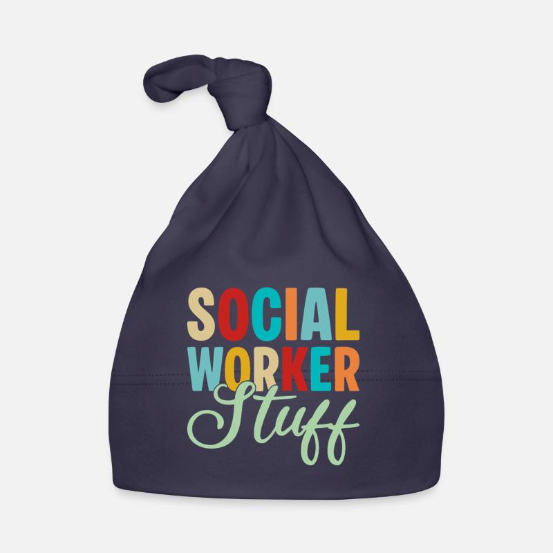 Social Worker Quote Stuff Social Work Baby Bio-Mütze