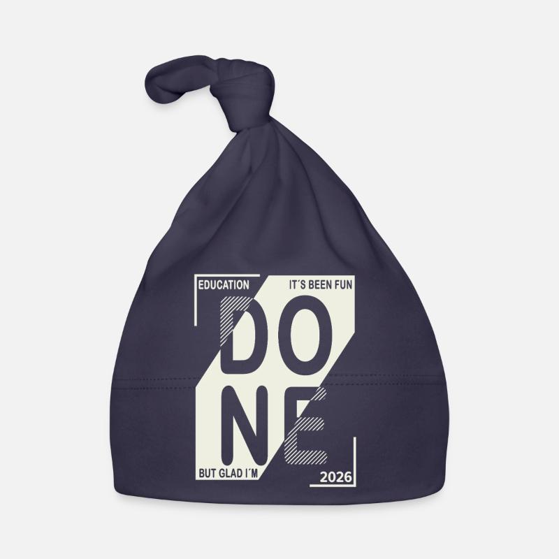 Terminé en 2026 – Formation terminée dans la conception Bonnet bio Bébé