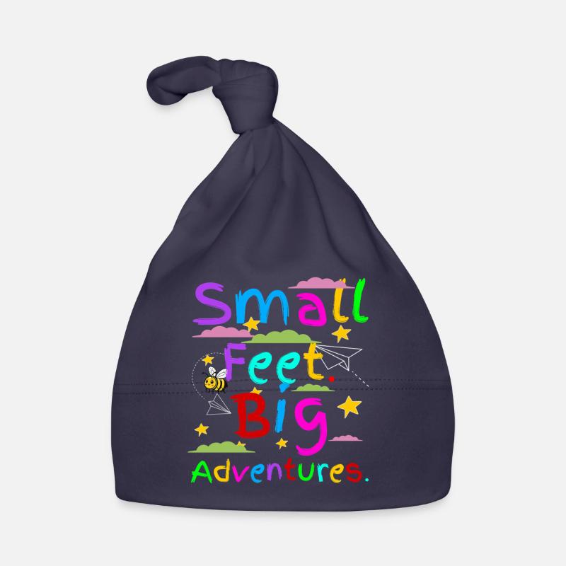 Petits pieds, grandes aventures Bonnet bio Bébé
