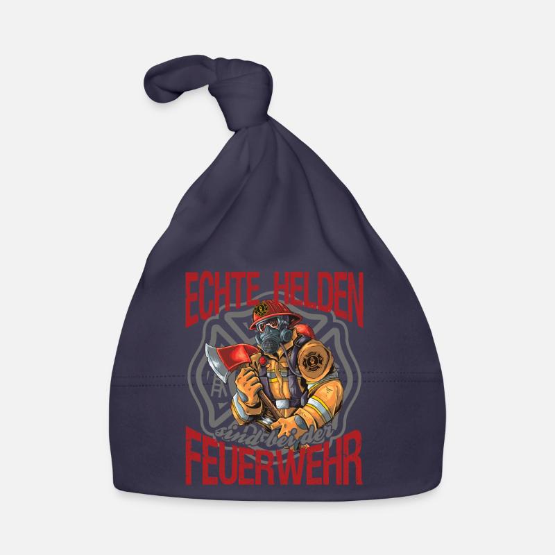 Firefighter Firefighter Real Heroes Organic Baby Cap