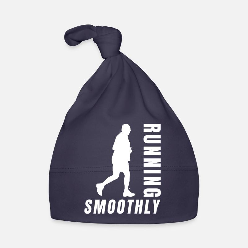 Marathon Runner Running Smoothly Running Baby Bio-Mütze