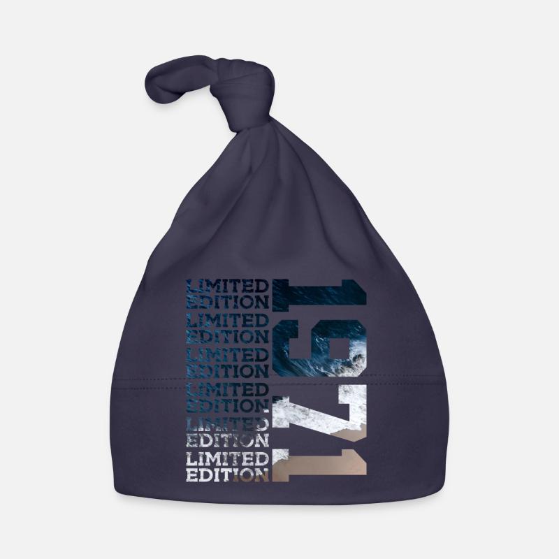 ÉDITION LIMITÉE 1971 55 ANS 55E ANNIVERSAIRE Bonnet bio Bébé
