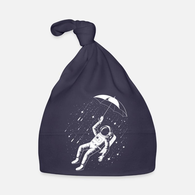 Astronaut Umbrella Space Rain Organic Baby Cap