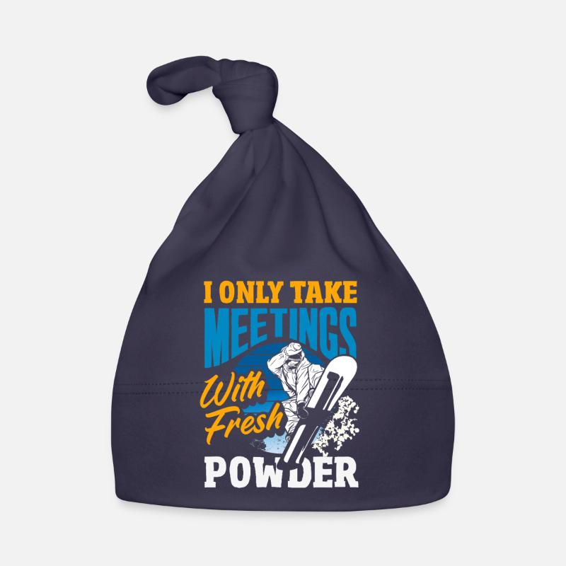 Télésiège de réunion de snowboard snowboard Bonnet bio Bébé
