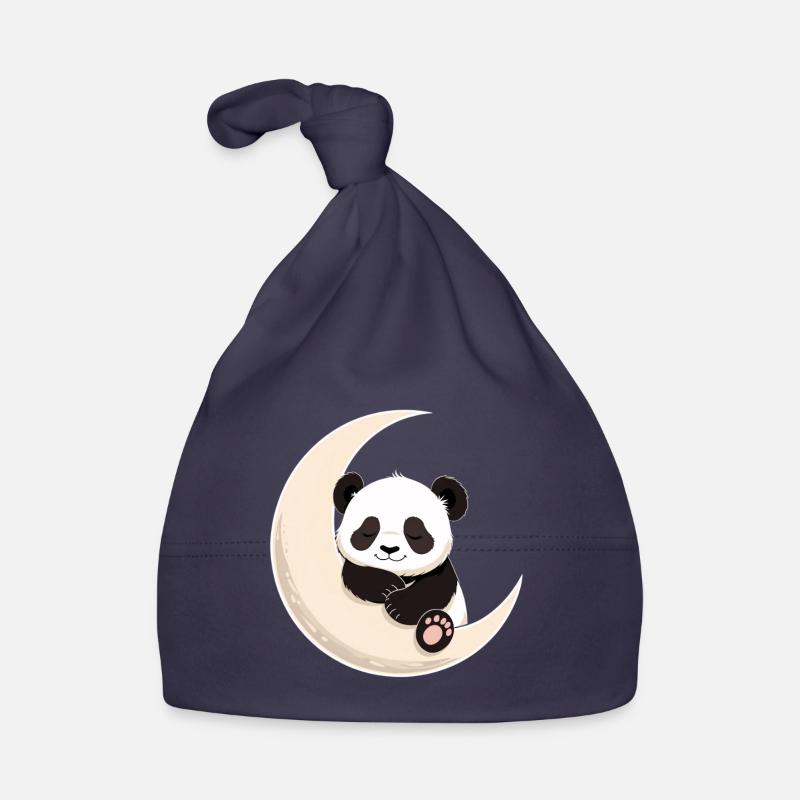 Panda Moon Cuddles Organic Baby Cap