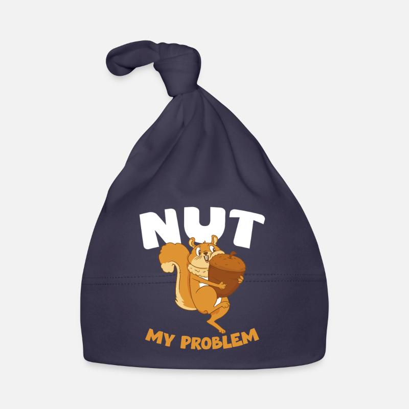 NUT MY PROBLEM Eichhörnchen Baby Bio-Mütze