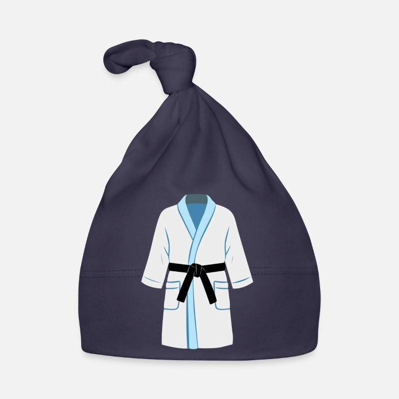 The bathrobe - For spontaneous visits Organic Baby Cap