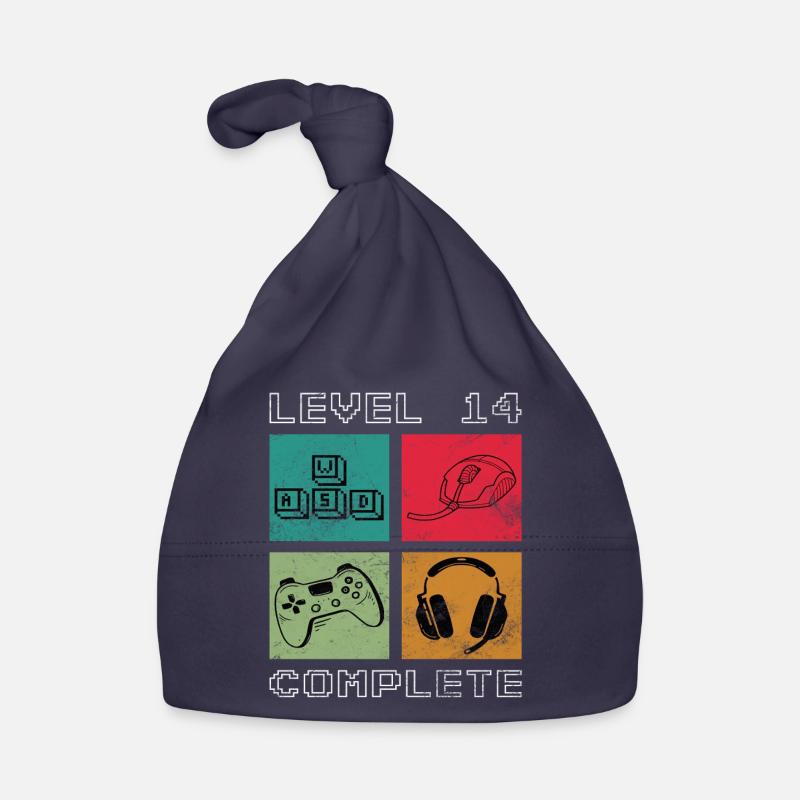 Level 14 completed Organic Baby Cap