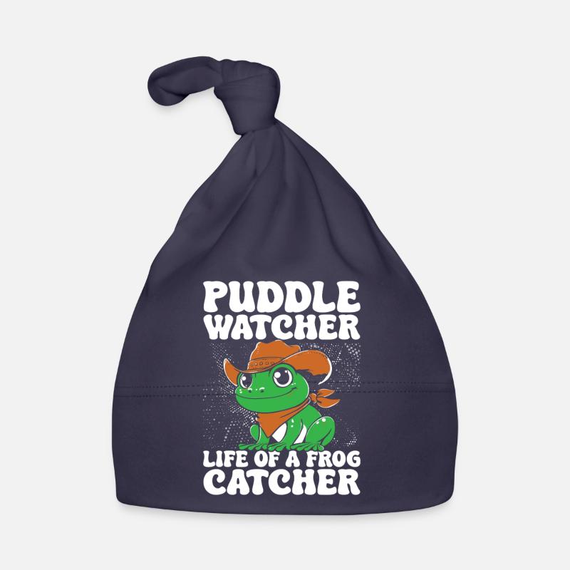 Attrape-grenouilles Puddle Watcher La vie d’une grenouille Bonnet bio Bébé