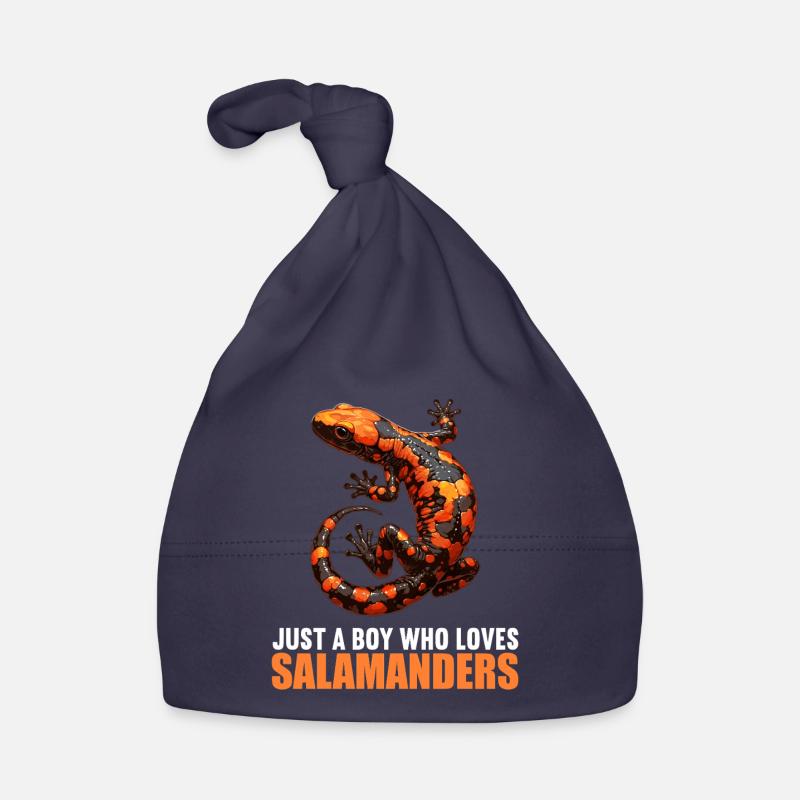 Feuersalamander Salamander Baby Bio-Mütze