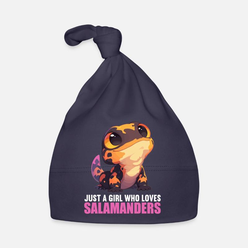 Feuersalamander Salamander Baby Bio-Mütze