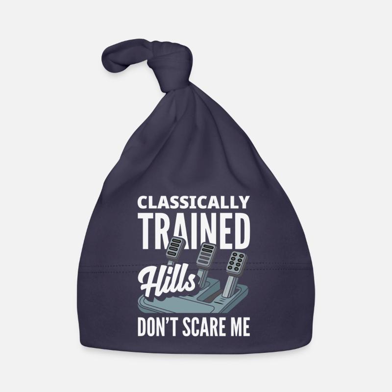 Manual car, classically trained Organic Baby Cap