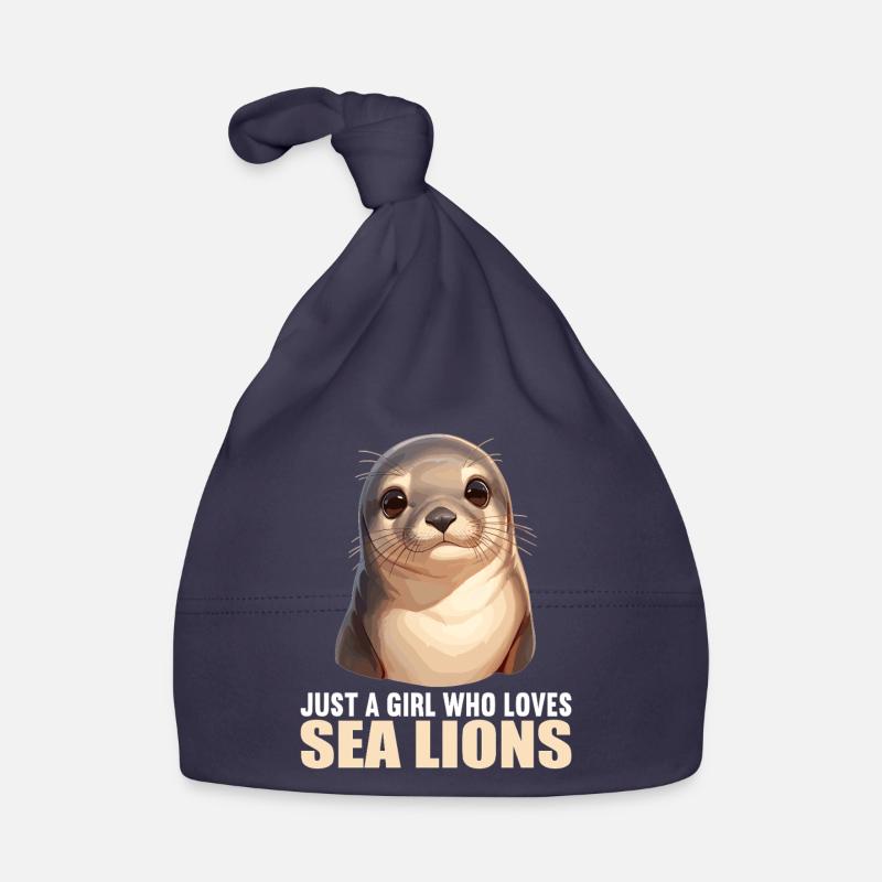 Seelöwen Seelöwe Baby Bio-Mütze