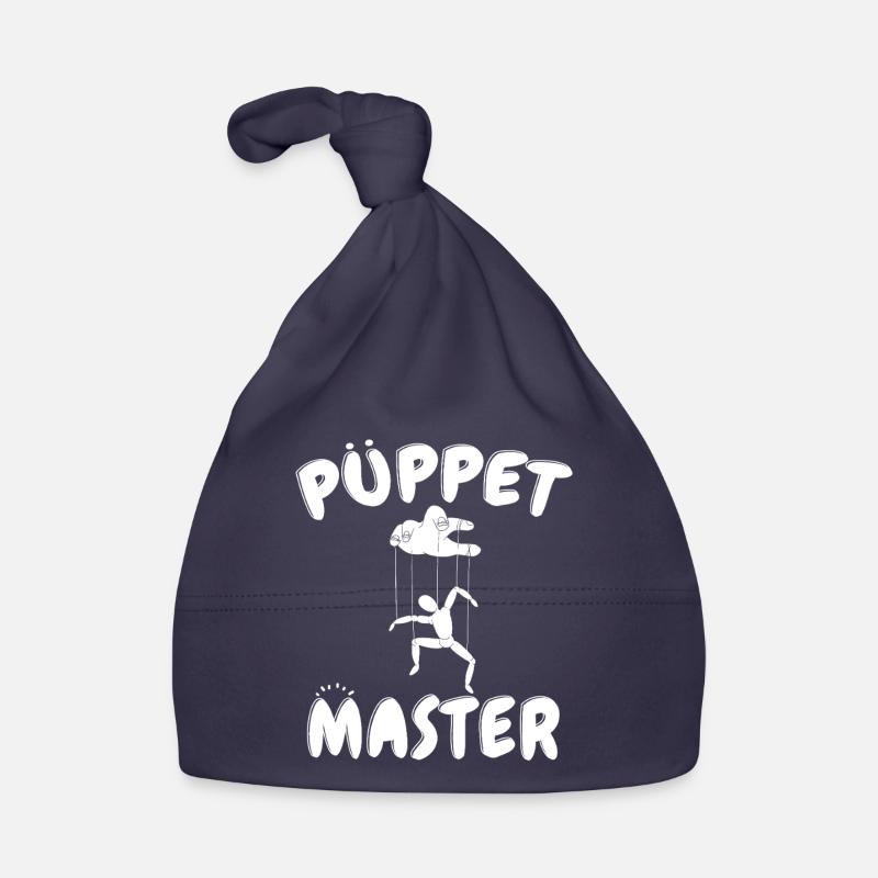 Puppet Master Silhouette Organic Baby Cap