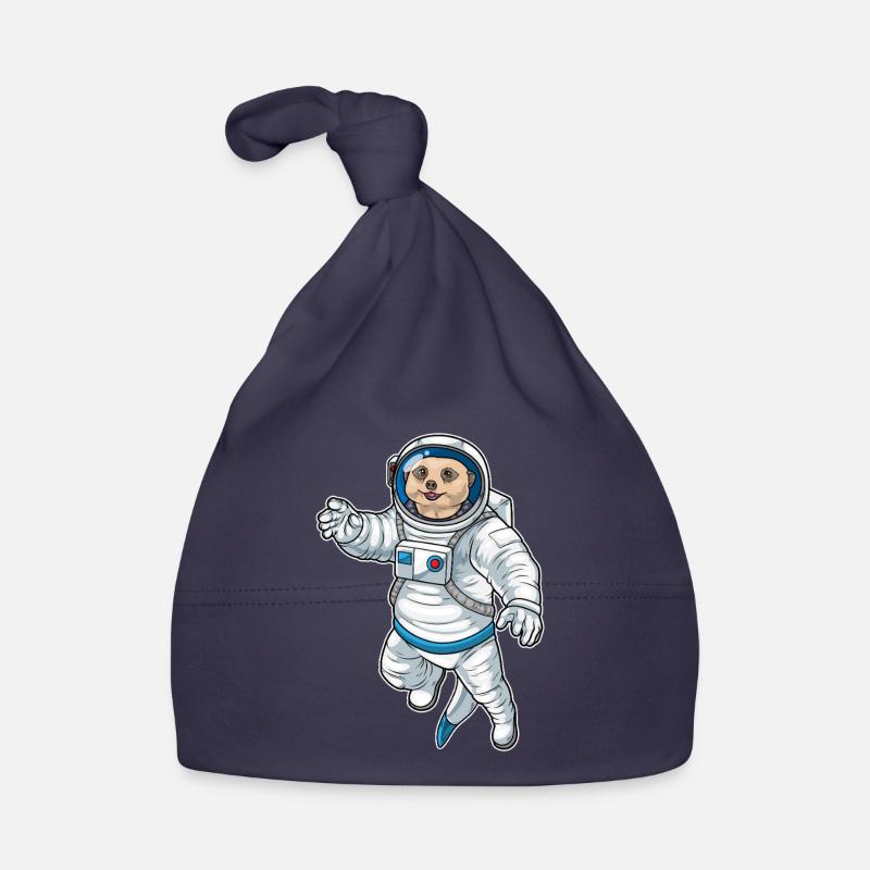 Astronaute spatial de Suricate Bonnet bio Bébé