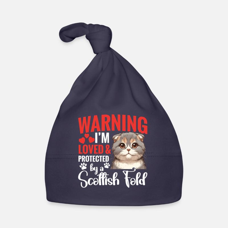 Chatons passionnés de Fold Lover écossais Chats Animaux de compagnie Bonnet bio Bébé
