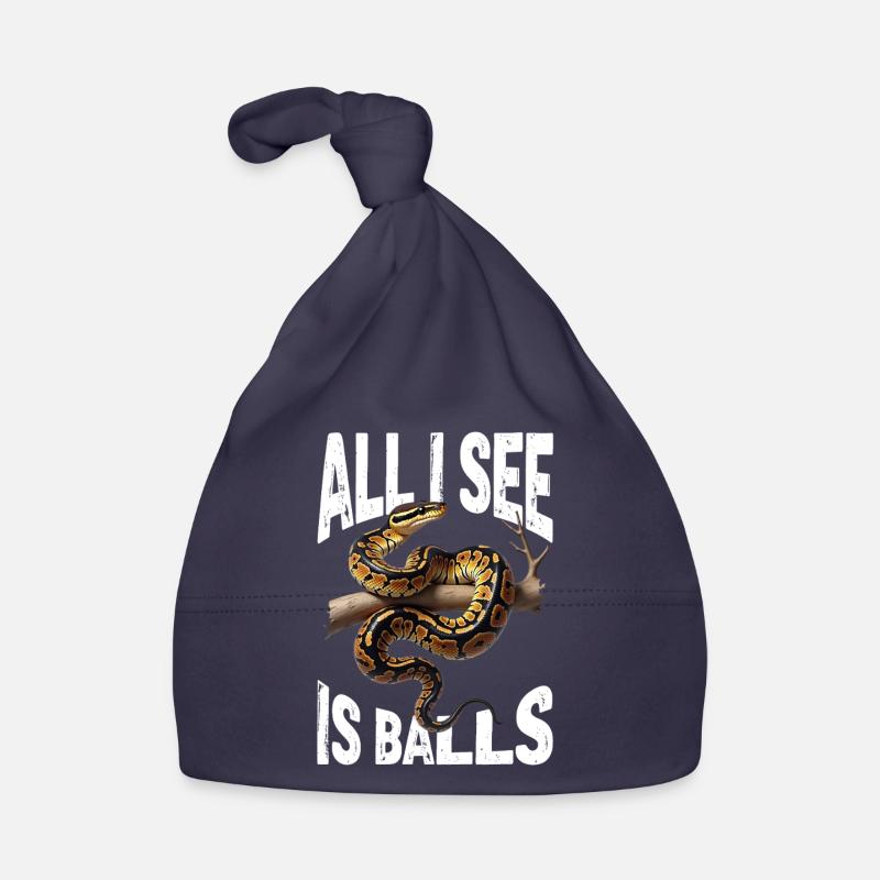 King Python Snakes Lover Terrarium Python Organic Baby Cap
