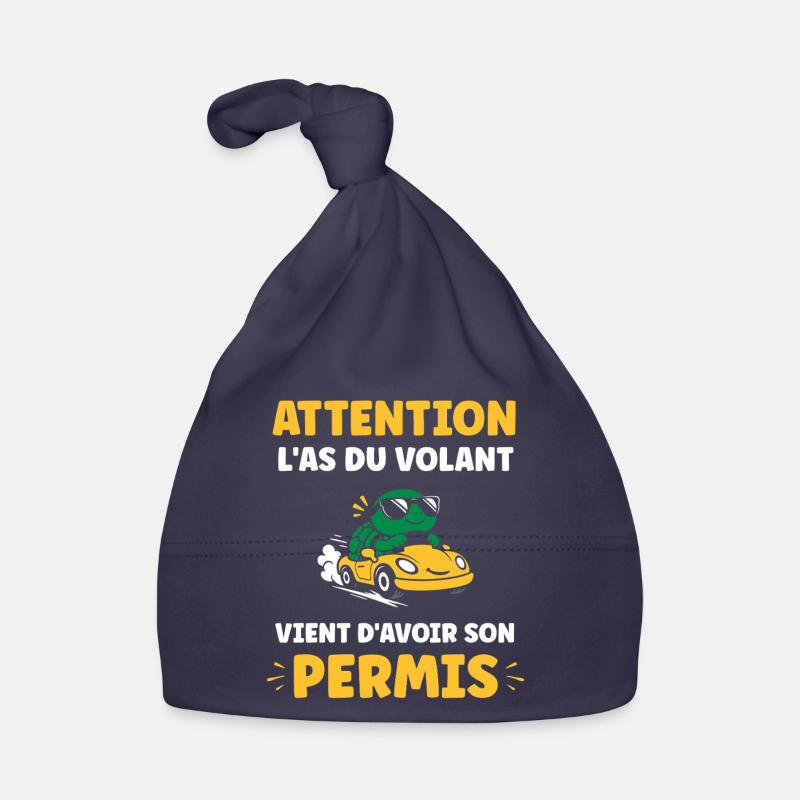 Driver's license humor Organic Baby Cap