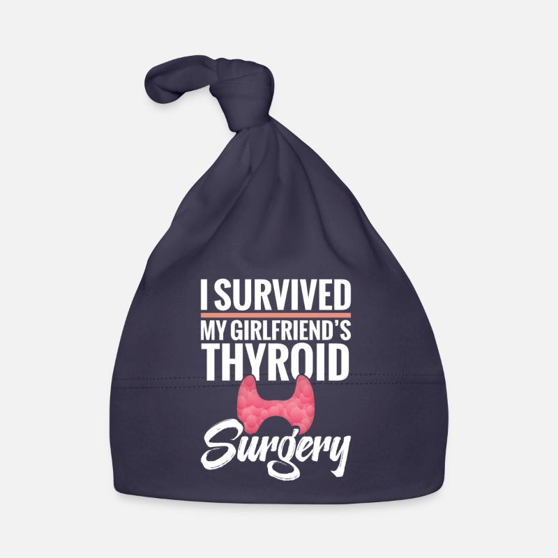  Thyroid Removal Surgery Girlfriend Thyroid Organic Baby Cap