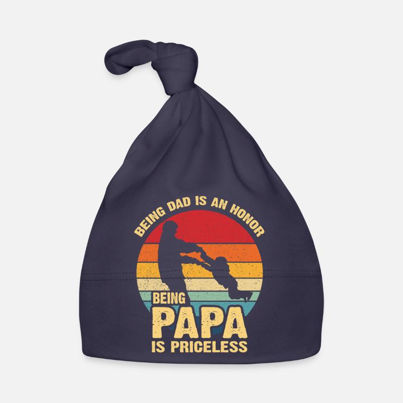 Papa Pride Sunset Rétro Bonnet bio Bébé