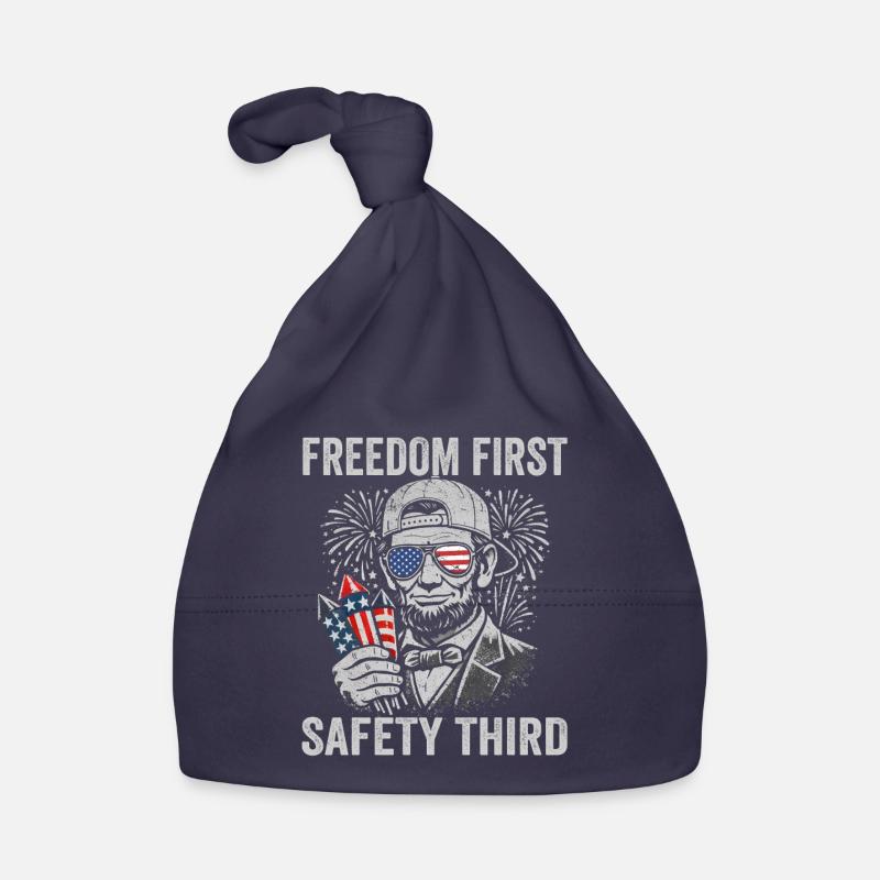 Freedom First, Safety Third, Lin Organic Baby Cap